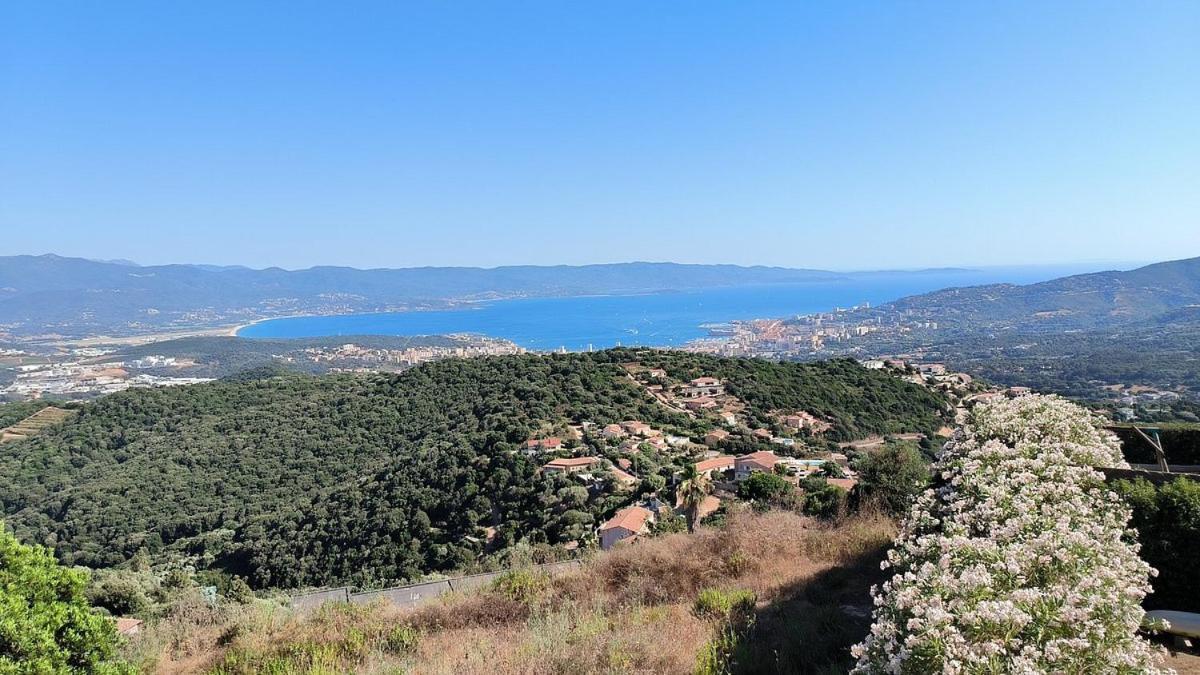 Gites Sassone, Vue Panoramique Sur Ajaccio Et La Mer Алата Экстерьер фото
